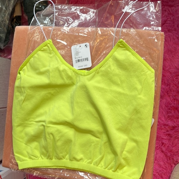 FREE PEOPLE Skinny Strap Brami in color Tonic - Picture 8 of 11